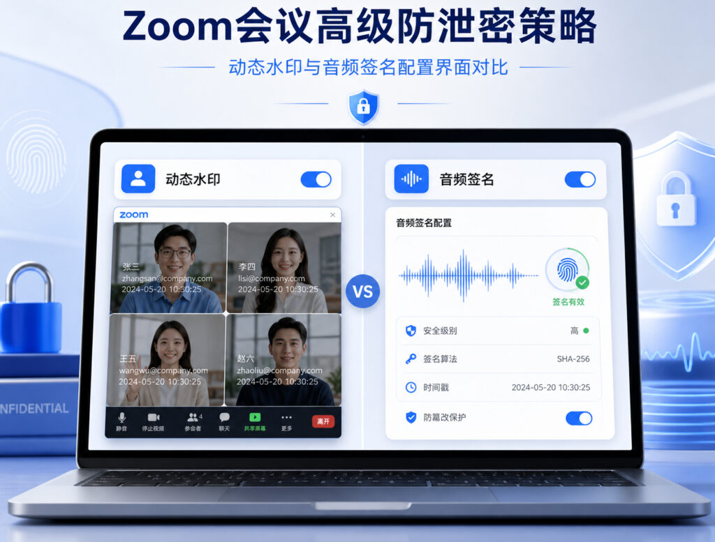 Zoom如何禁止参会者录制