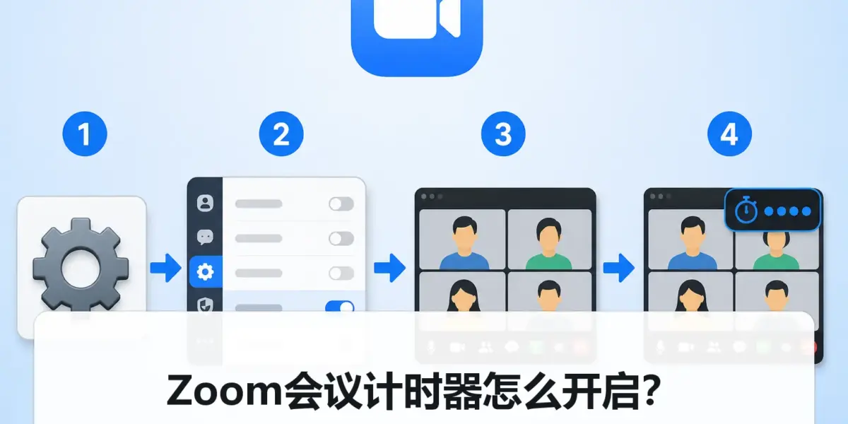 Zoom会议计时器怎么开启？中文教程封面